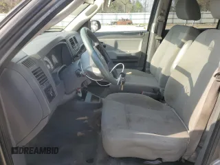 2006 Dodge Dakota ST with VIN 1D7HE28K36S595242, listed as a Copart auction lot 51348695 with 110,602 mi miles and Salvage Title. Bid and sale history available at carsss.com. Image 7.