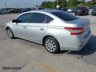 2014 Nissan Sentra SR with VIN 3N1AB7AP5EY214954, listed as a IAAI auction lot 41861753 with 179,581 mi miles. Bid and sale history available at carsss.com. Image 3.