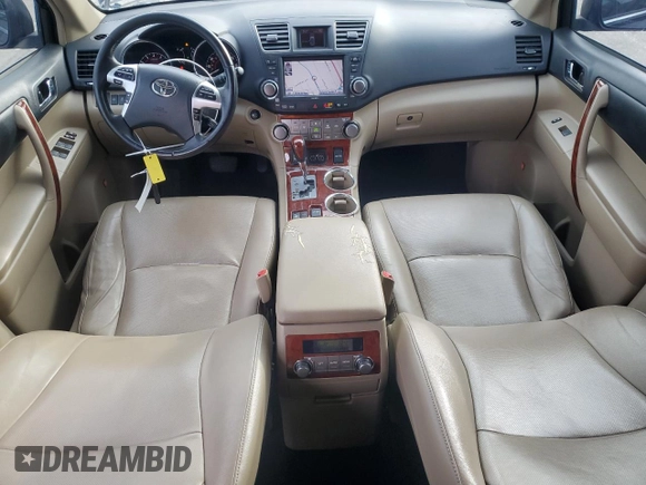 2012 Toyota Highlander Limited with VIN 5TDDK3EH9CS110297, listed as a Copart auction lot 48595825 with 173,939 mi miles and Salvage Title. Bid and sale history available at carsss.com. Image 8.