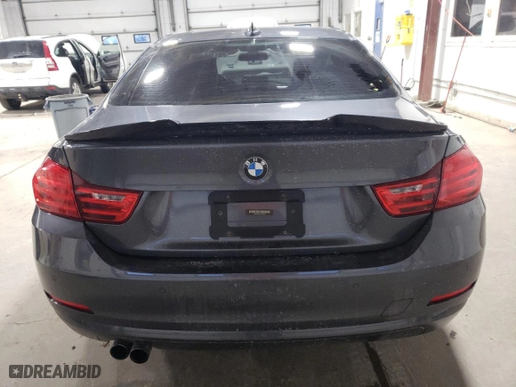 2014 BMW 4 Series 428i xDrive with VIN WBA3N9C50EF722323, listed as a Copart auction lot 44069265 with 40,682 mi miles and Salvage Title. Bid and sale history available at carsss.com. Image 6.