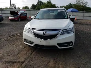 2016 Acura MDX w/Tech/Entertainment with VIN 5FRYD4H64GB023296, listed as a Copart auction lot 61388803 with 157,983 mi miles. Bid and sale history available at carsss.com. Image 12.