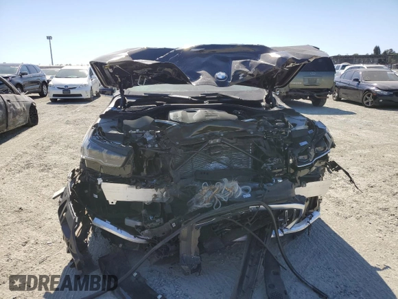2024 BMW 5 Series 540i xDrive with VIN WBA63FJ06RCR29413, listed as a Copart auction lot 74137104 with 0 mi miles and Salvage Title. Bid and sale history available at carsss.com. Image 5.
