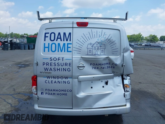 2018 Nissan NV200 S with VIN 3N6CM0KN9JK703596, listed as a IAAI auction lot 42623159 with Not provided miles and . Bid and sale history available at DreamBid. Image 16.