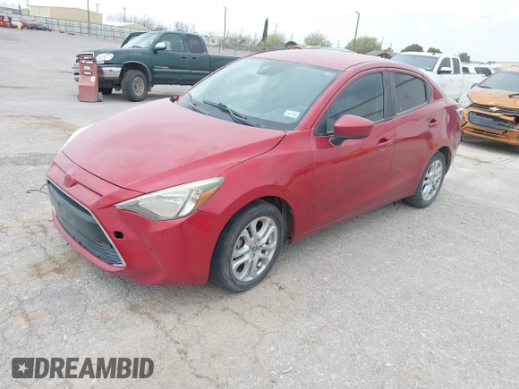 2016 Scion iA with VIN 3MYDLBZV5GY102267, listed as a IAAI auction lot 41837787 with 1 mi miles. Bid and sale history available at carsss.com. Image 2.