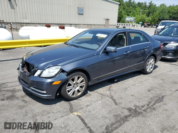 2013 Mercedes-Benz E 350 Luxury with VIN WDDHF8JB0DA738385, listed as a Copart auction lot 60824075 with 147,873 mi miles and Non repairable. Bid and sale history available at DreamBid. Image 1.