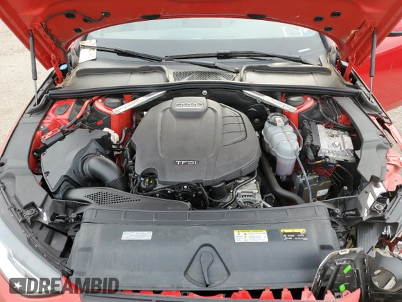 2020 Audi A4 Premium with VIN WAUDNAF40LN013144, listed as a Copart auction lot 56367095 with 22,424 mi miles and Salvage title. Bid and sale history available at DreamBid. Image 11.