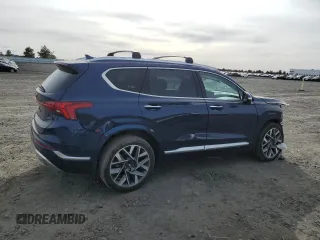 2023 Hyundai Santa Fe Calligraphy with VIN 5NMS54AL4PH593947, listed as a Copart auction lot 48129675 with 15,094 mi miles and Salvage Title. Bid and sale history available at carsss.com. Image 3.
