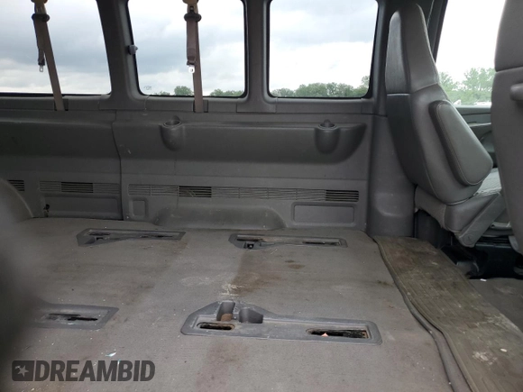 2007 Chevrolet Express Passenger with VIN 1GAHG39U771237121, listed as a Copart auction lot 60245775 with 187,005 mi miles and Salvage title. Bid and sale history available at DreamBid. Image 11.