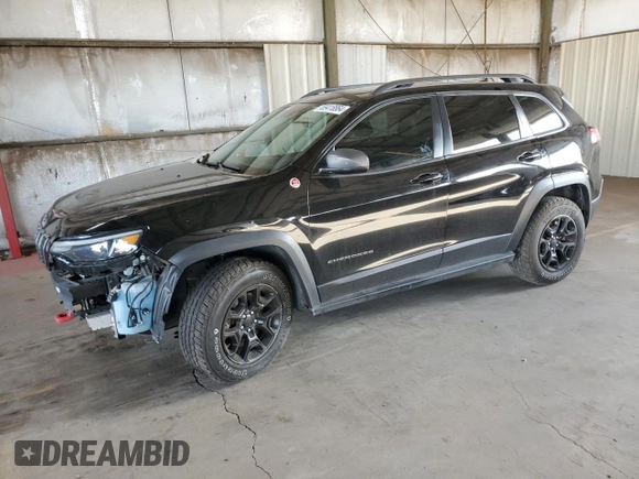 2019 Jeep Cherokee Trailhawk Elite с VIN 1C4PJMBN6KD177840, выставлен на аукционе Copart как лот 69418864 с пробегом 72 310 миль миль и Списание • Salvage title. История ставок и продаж доступна на DreamBid. Изображение 1.