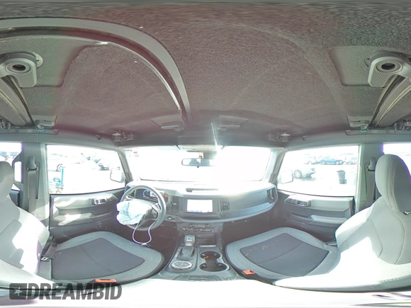 2023 Ford Bronco with VIN 1FMDE5DH1PLB25934, listed as a Copart auction lot 45305145 with 52,775 mi miles and Salvage Title. Bid and sale history available at DreamBid. Image 14.