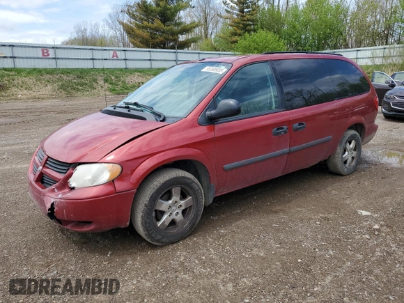 2006 Dodge Grand Caravan SE with VIN 1D4GP24RX6B672811, listed as a Copart auction lot 55398985 with 218,803 mi miles and Clean Title. Bid and sale history available at DreamBid. Image 1.