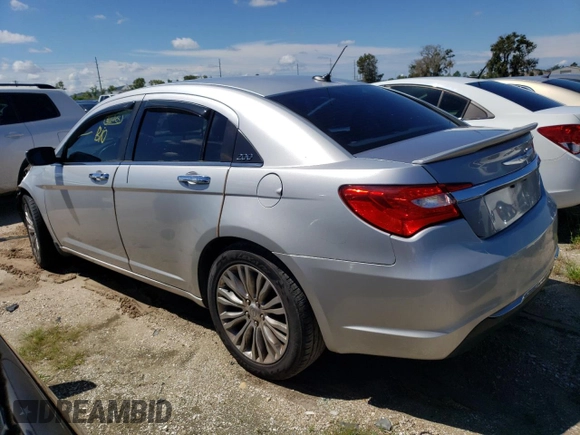 2012 Chrysler 200 Limited with VIN 1C3CCBCG2CN315435, listed as a Copart auction lot 69075253 with 0 mi miles and Salvage Title. Bid and sale history available at carsss.com. Image 2.