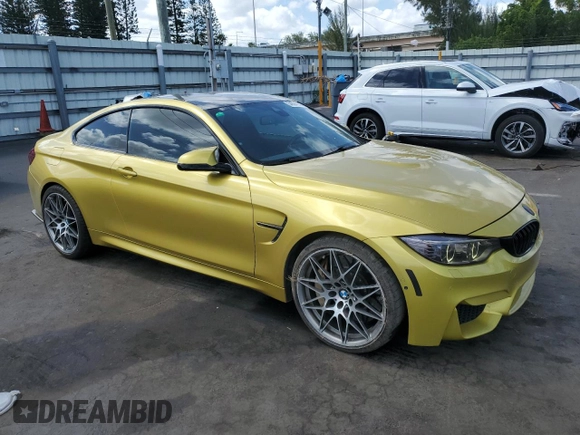 2017 BMW M4 z VIN WBS3R9C50HK709115, wystawiony jako Copart lot #54594635 z przebiegiem 84 216 mil mil oraz Szkoda całkowita • Salvage title. Historia ofert i sprzedaży dostępna na DreamBid. Obrazek 4.
