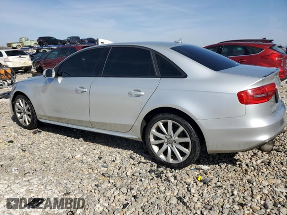 2014 Audi A4 Premium with VIN WAUDFAFL3EA079525, listed as a Copart auction lot 49041405 with 189,738 mi miles and Clean Title. Bid and sale history available at carsss.com. Image 2.