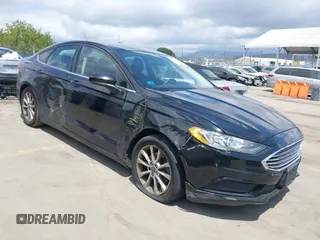 2017 Ford Fusion SE z VIN 3FA6P0HD7HR190233, wystawiony jako IAAI lot #41346493 z przebiegiem 108 019 mil mil oraz . Historia ofert i sprzedaży dostępna na DreamBid. Obrazek 1.