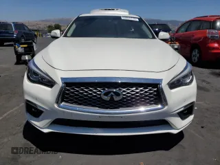 2022 Infiniti Q50 Luxe with VIN JN1EV7BP0NM310310, listed as a Copart auction lot 60804715 with 54,424 mi miles and Salvage title. Bid and sale history available at DreamBid. Image 5.