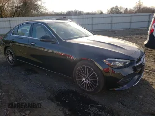 2022 Mercedes-Benz C 300 with VIN W1KAF4HB0NR052527, listed as a Copart auction lot 81367014 with 29,080 mi miles and Salvage Title. Bid and sale history available at DreamBid. Image 4.
