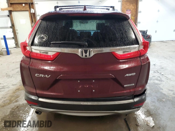 2019 Honda CR-V Touring with VIN 2HKRW2H93KH638303, listed as a Copart auction lot 44311073 with 38,004 mi miles. Bid and sale history available at carsss.com. Image 6.