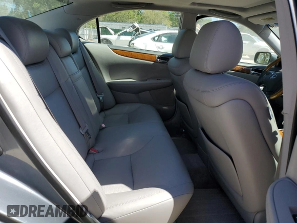 2005 Lexus ES 350 with VIN JTHBA30G355102633, listed as a Copart auction lot 49729005 with 87,397 mi miles and Non Repairable. Bid and sale history available at DreamBid. Image 10.