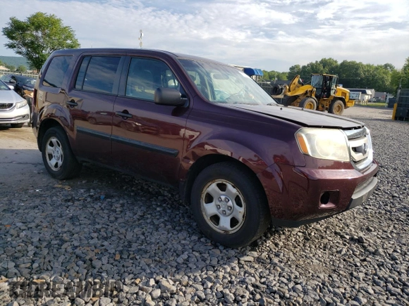2011 Honda Pilot LX with VIN 5FNYF4H24BB090224, listed as a Copart auction lot 62378855 with 159,469 mi miles and Salvage title. Bid and sale history available at DreamBid. Image 4.