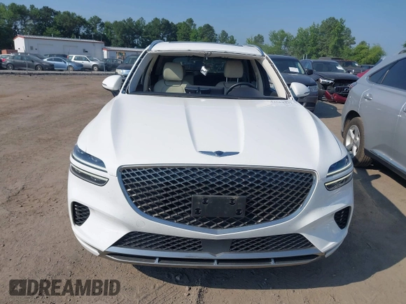 2023 Genesis GV70 2.5T with VIN KMUMADTB6PU096929, listed as a IAAI auction lot 42554427 with 73,553 mi miles and . Bid and sale history available at DreamBid. Image 12.