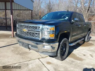 2015 Chevrolet Silverado 1500 LTZ with VIN 3GCUKSEC0FG482502, listed as a IAAI auction lot 41292001 with 129,622 mi miles. Bid and sale history available at carsss.com. Image 17.