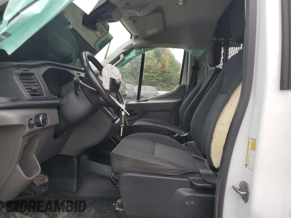 2020 Ford Transit Cargo with VIN 1FTBR1Y85LKB14048, listed as a Copart auction lot 71430654 with 78,306 mi miles and Salvage Title. Bid and sale history available at DreamBid. Image 7.