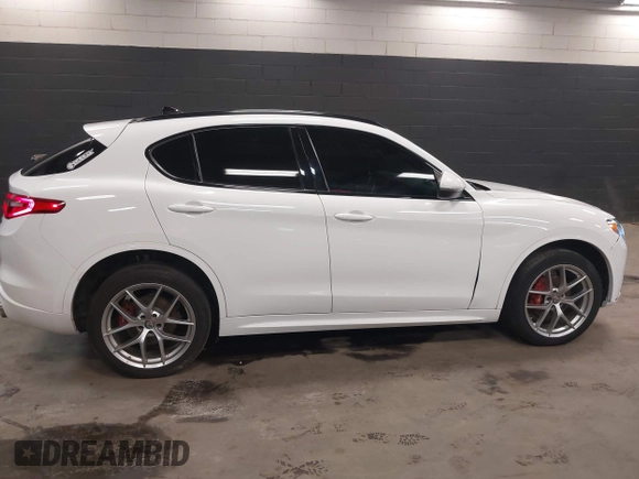 2020 Alfa Romeo Stelvio Ti z VIN ZASPAKBN9L7C92041, wystawiony jako IAAI lot #41329129 z przebiegiem 47 977 mil mil oraz . Historia ofert i sprzedaży dostępna na DreamBid. Obrazek 13.