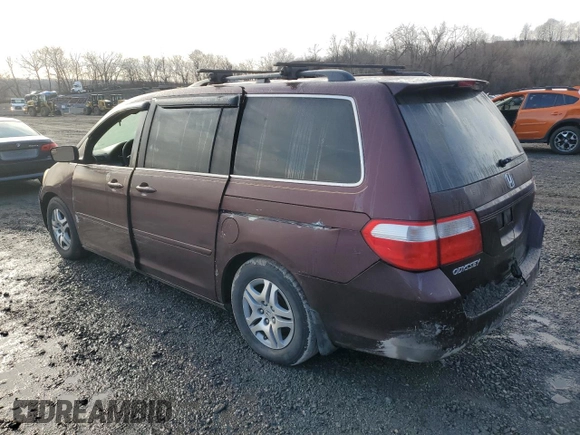 2007 Honda Odyssey EX-L with VIN 5FNRL38727B437835, listed as a Copart auction lot 50268105 with 233,713 mi miles and Clean Title. Bid and sale history available at carsss.com. Image 2.