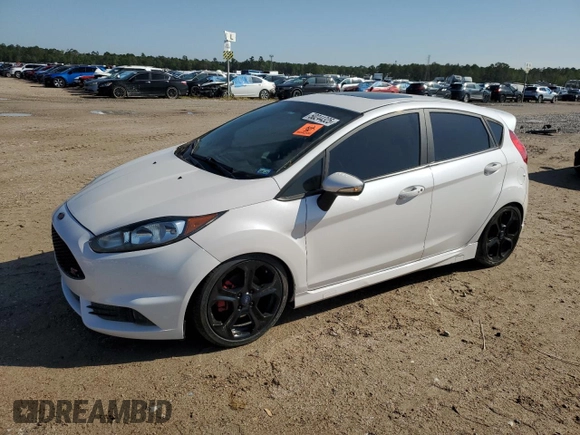 2016 Ford Fiesta ST with VIN 3FADP4GXXGM127004, listed as a Copart auction lot 50244325 with 84,445 mi miles and Salvage Title. Bid and sale history available at carsss.com. Image 1.