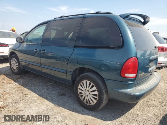 2000 Dodge Caravan SE with VIN 2B4GP45G9YR667980, listed as a Copart auction lot 76298204 with Not Provided miles and Salvage Title. Bid and sale history available at carsss.com. Image 2.