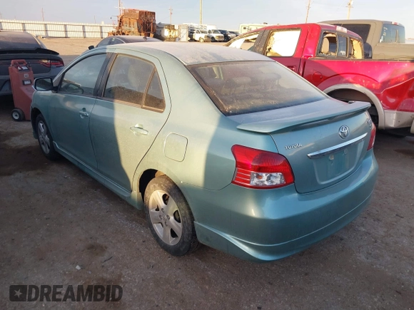 2008 Toyota Yaris with VIN JTDBT923X81201731, listed as a IAAI auction lot 41596850 with 91,079 mi miles. Bid and sale history available at carsss.com. Image 3.