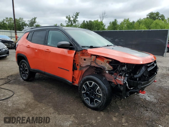2021 Jeep Compass Trailhawk с VIN 3C4NJDDB5MT589223, выставлен на аукционе Copart как лот 65392765 с пробегом 141 919 миль миль и Чистый • Clean title. История ставок и продаж доступна на DreamBid. Изображение 4.