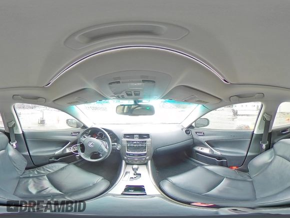 2009 Lexus IS 250 with VIN JTHBK262695100819, listed as a Copart auction lot 50980215 with 205,237 mi miles and Salvage Title. Bid and sale history available at DreamBid. Image 12.