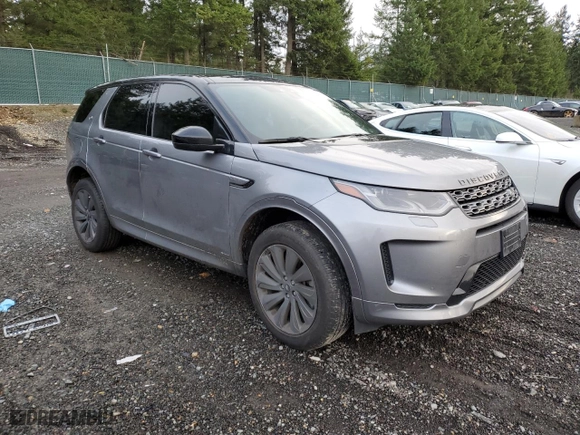 2020 Land Rover Discovery Sport SE R-Dynamic with VIN SALCL2FX2LH859447, listed as a Copart auction lot 39423994 with 26,737 mi miles. Bid and sale history available at carsss.com. Image 4.