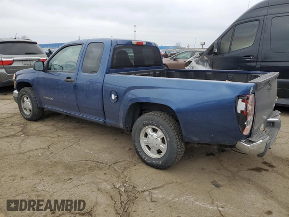 2005 GMC Canyon SLE Z85 with VIN 1GTCS196758179070, listed as a Copart auction lot 83270414 with 128,962 mi miles and Clean Title. Bid and sale history available at carsss.com. Image 2.