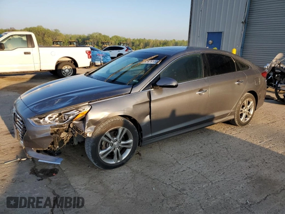 2018 Hyundai Sonata SEL with VIN 5NPE34AF7JH664453, listed as a Copart auction lot 52826585 with 105,788 mi miles and Salvage Title. Bid and sale history available at DreamBid. Image 1.