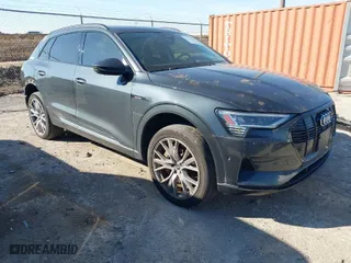 2021 Audi e-tron Chronos with VIN WA1VABGE1MB020908, listed as a IAAI auction lot 41576501 with 75,059 mi miles. Bid and sale history available at carsss.com. Image 1.