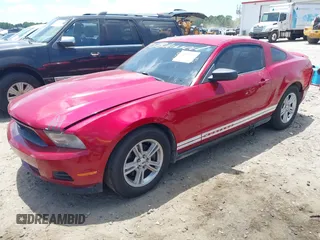 2012 Ford Mustang Premium with VIN 1ZVBP8AM7C5283408, listed as a IAAI auction lot 42547151 with 181,318 mi miles and . Bid and sale history available at DreamBid. Image 2.