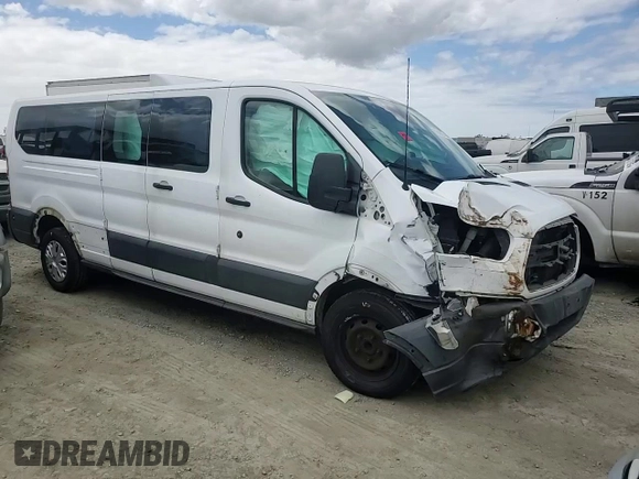 2015 Ford Transit XL with VIN 1FBZX2ZM5FKA58949, listed as a Copart auction lot 53316725 with 141,226 mi miles and Salvage title. Bid and sale history available at DreamBid. Image 11.