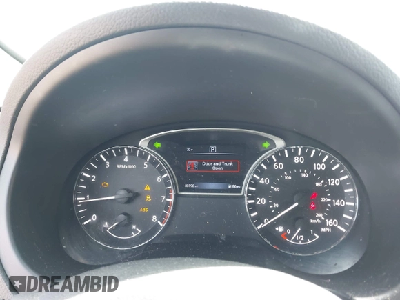 2017 Nissan Altima SV with VIN 1N4AL3AP1HC133200, listed as a IAAI auction lot 41996708 with 80,196 mi miles and . Bid and sale history available at carsss.com. Image 7.