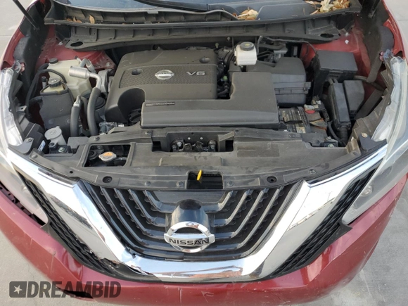 2018 Nissan Murano S with VIN 5N1AZ2MG9JN165381, listed as a Copart auction lot 67824824 with 58,112 mi miles and Clean Title. Bid and sale history available at DreamBid. Image 11.