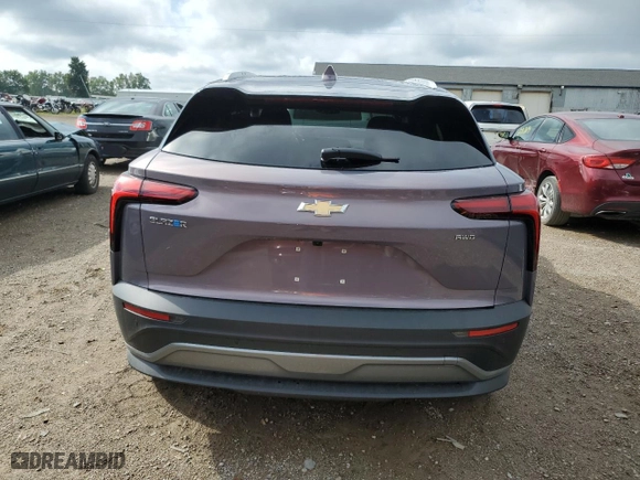 2024 Chevrolet Blazer EV eAWD LT with VIN 3GNKDBRJ6RS230966, listed as a Copart auction lot 68696714 with NaN miles and Salvage Title. Bid and sale history available at carsss.com. Image 6.