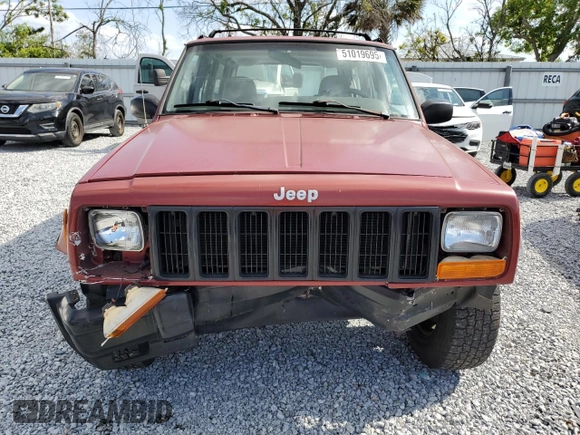 1998 Jeep Cherokee Sport with VIN 1J4FT68S4WL270134, listed as a Copart auction lot 51019695 with 246,945 mi miles and Non Repairable. Bid and sale history available at carsss.com. Image 5.
