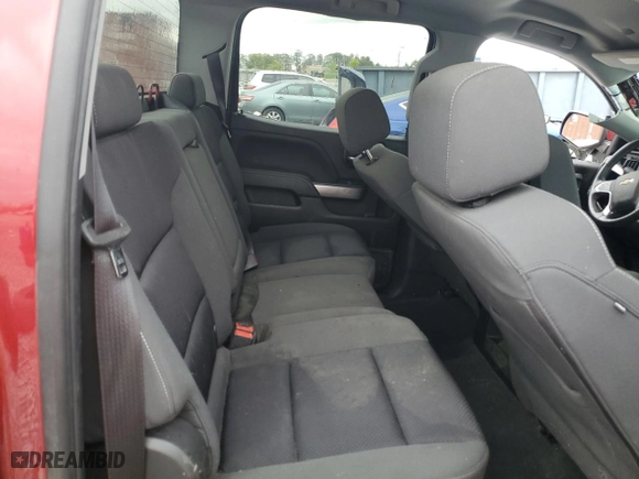 2018 Chevrolet Silverado 1500 LT with VIN 3GCPCREC2JG581866, listed as a Copart auction lot 50243405 with 52,050 mi miles and Salvage Title. Bid and sale history available at carsss.com. Image 10.