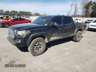 2019 Toyota Tacoma SR z VIN 3TMCZ5ANXKM206761, wystawiony jako Copart lot #46327175 z przebiegiem 81 429 mil mil oraz Szkoda całkowita • Salvage title. Historia ofert i sprzedaży dostępna na DreamBid. Obrazek 1.