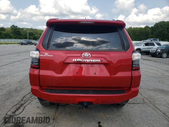 2023 Toyota 4Runner SR5 with VIN JTEMU5JR9P6164298, listed as a Copart auction lot 59108595 with 40,871 mi miles and Salvage title. Bid and sale history available at DreamBid. Image 6.