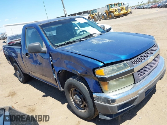 2006 Chevrolet Colorado LS z VIN 1GCCS148468131763, wystawiony jako IAAI lot #42234494 z przebiegiem 127 300 mil mil oraz . Historia ofert i sprzedaży dostępna na DreamBid. Obrazek 1.