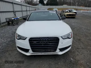 2015 Audi A5 Premium with VIN WAUCFAFRXFA049486, listed as a Copart auction lot 42495405 with 0 mi miles and Salvage Title. Bid and sale history available at carsss.com. Image 5.