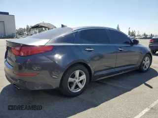 2015 Kia Optima LX z VIN KNAGM4A77F5629558, wystawiony jako Copart lot #55863825 z przebiegiem 143 620 mil mil oraz Szkoda całkowita • Salvage title. Historia ofert i sprzedaży dostępna na DreamBid. Obrazek 3.